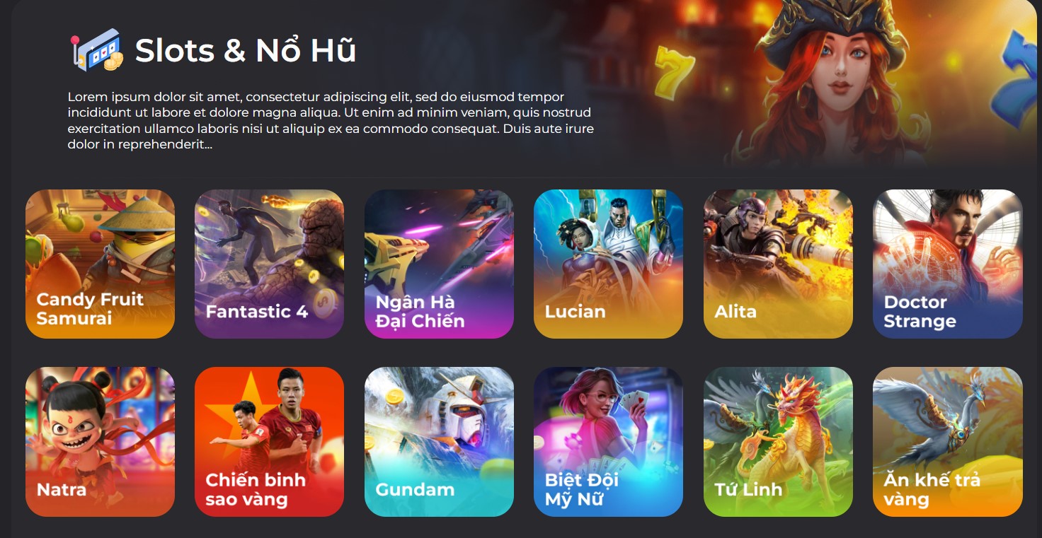 Hệ thống game slot nổ hũ tại UK88