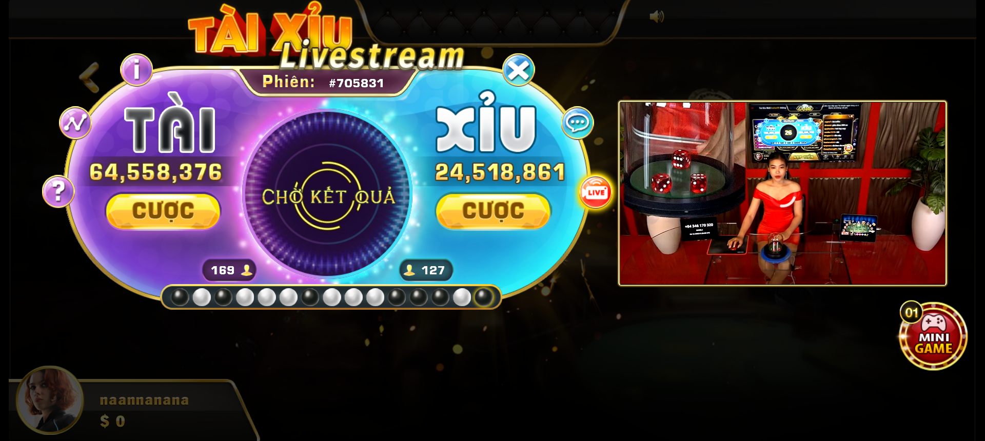 Tài xỉu livestream cực hot tại nhà cái UK88