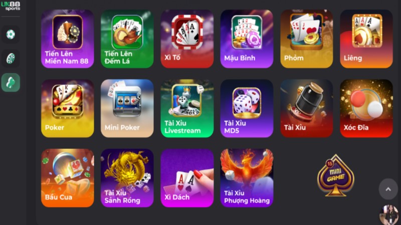 Game bài Mậu Binh cực hấp dẫn tại UK88bet
