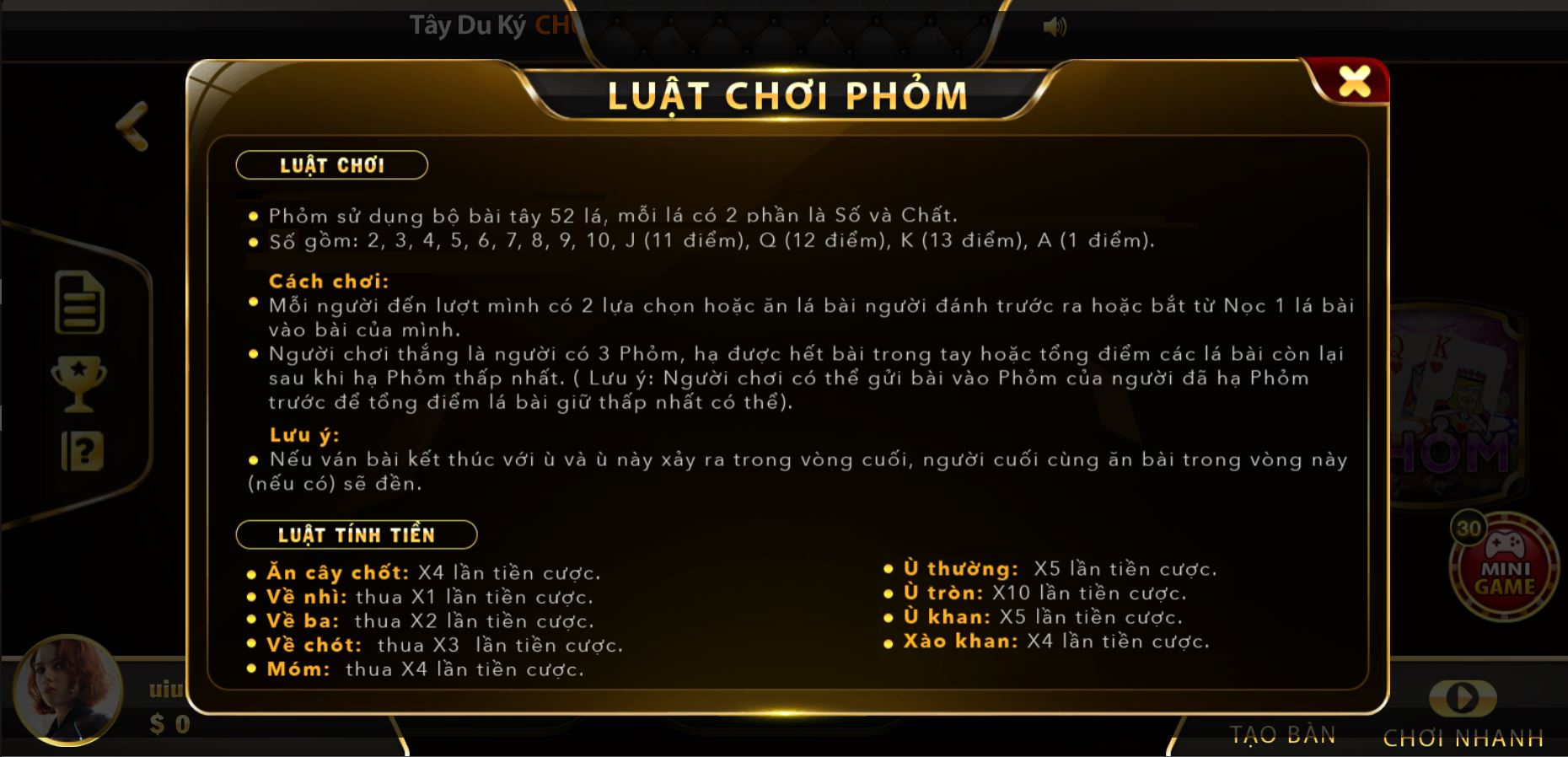 Luật chơi bài phỏm dành cho tân thủ của UK88