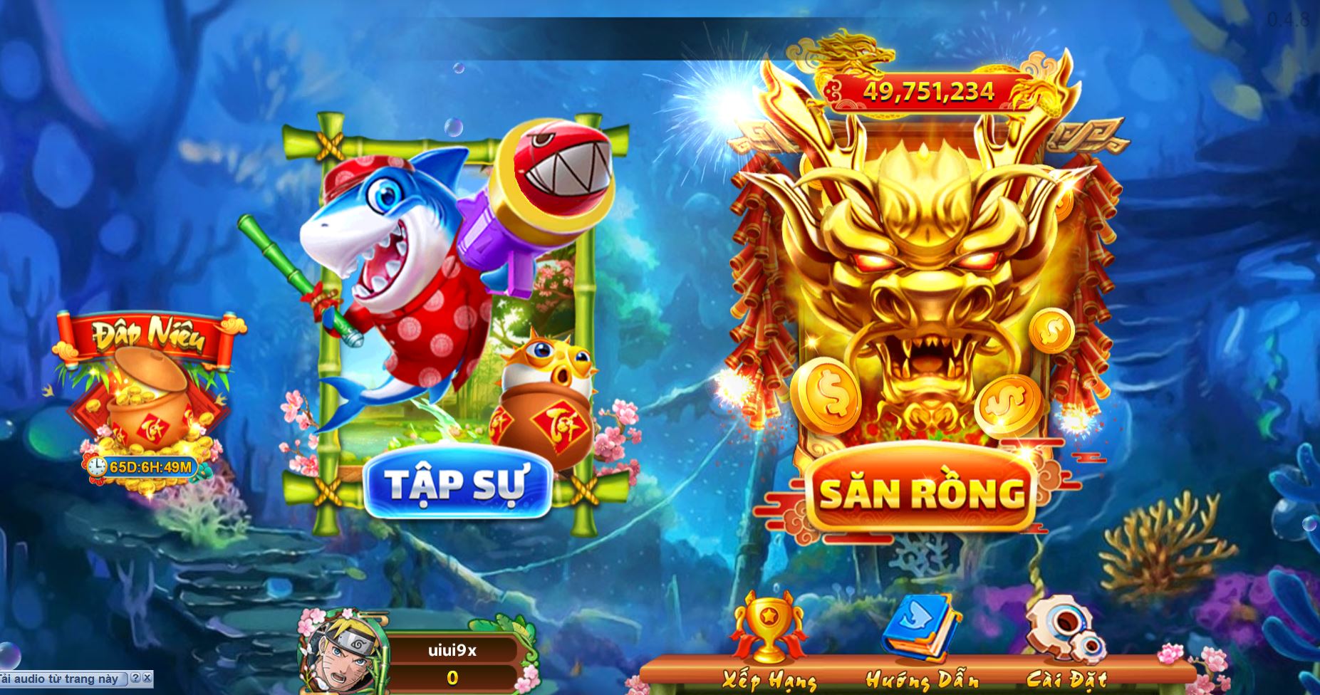 Cách chơi game Bắn cá Chúa tể đại dương tại UK88