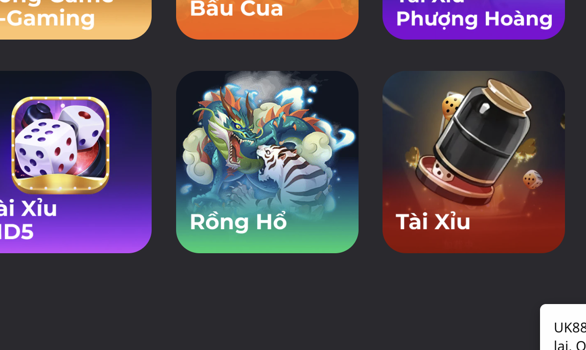 Khái quát về game Rồng hổ của UK88 VIP