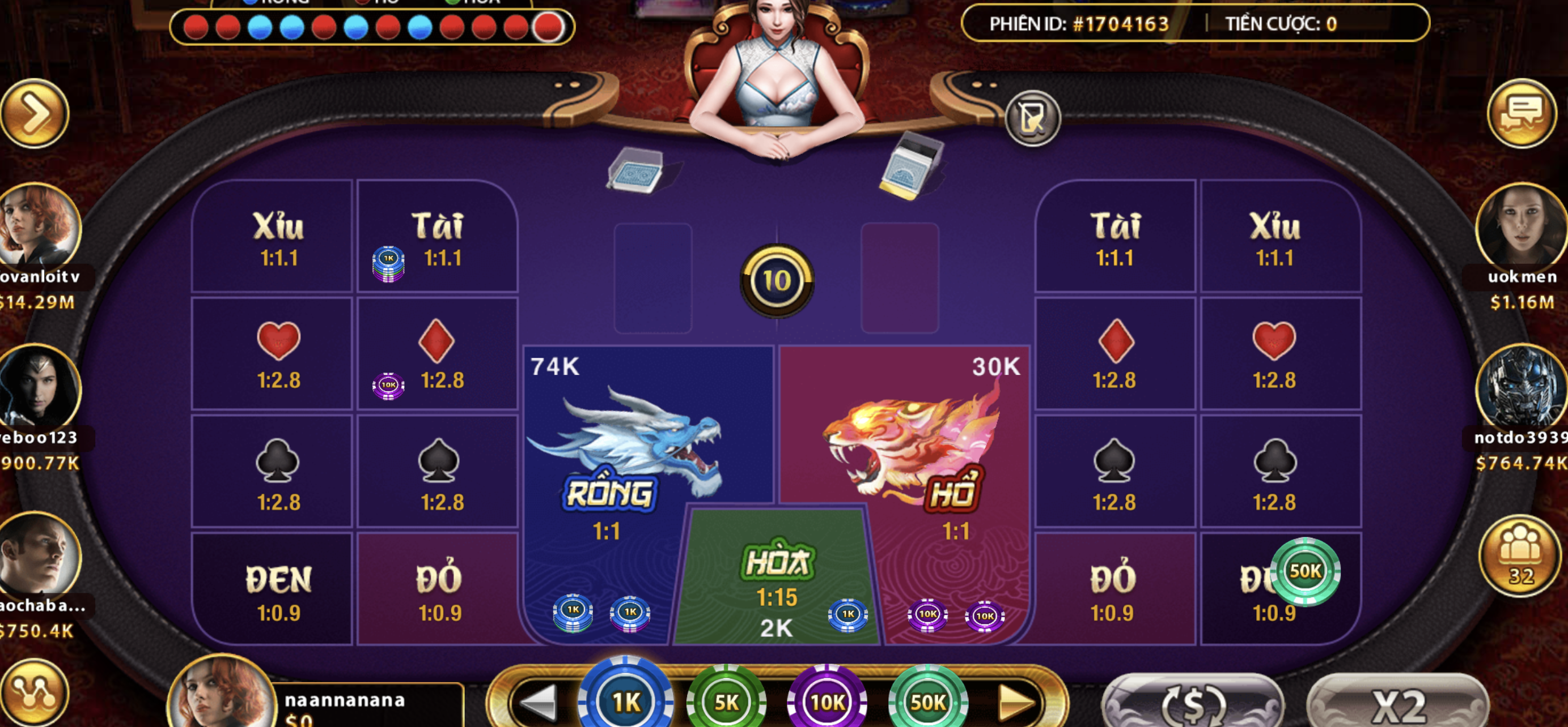 Những kinh nghiệm chơi Rồng hổ tại UK88 VIP