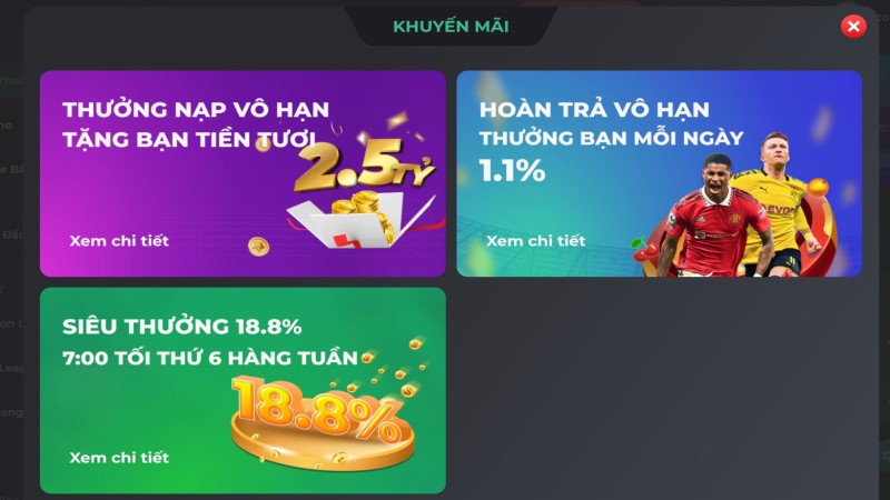 Khuyến mãi khủng vào 6 giờ chiều mỗi tối thứ sáu hàng tuần