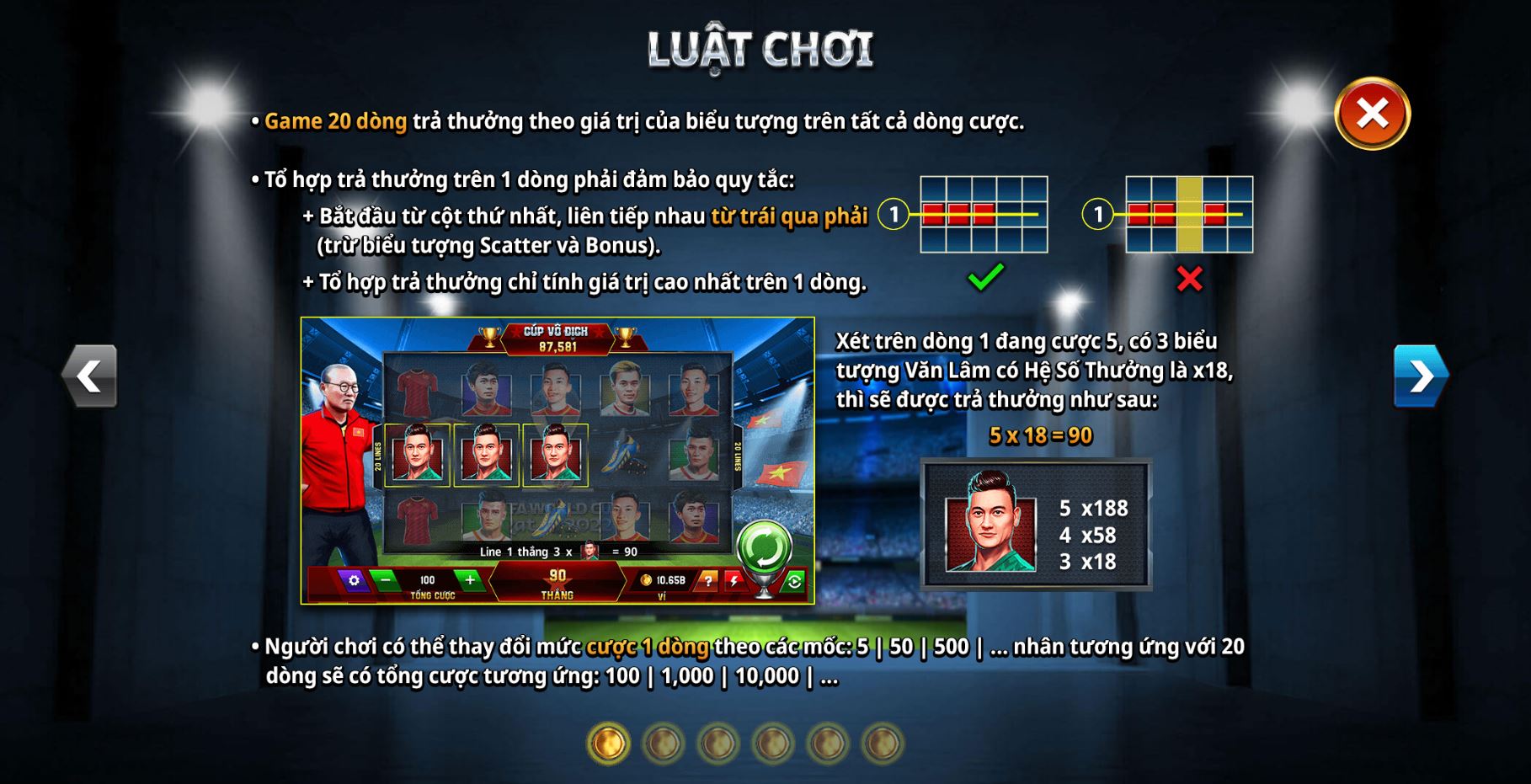 Luật chơi nổ hũ Đường đến Qatar tại UK88bet