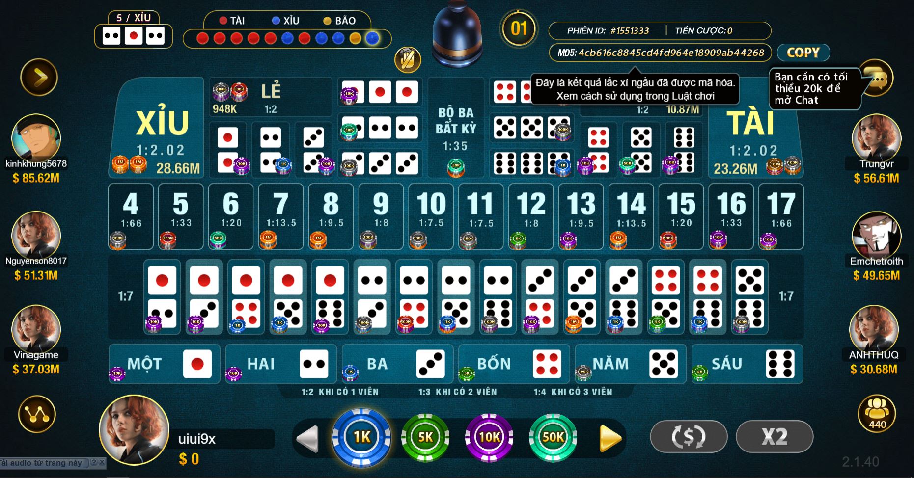 là tựa game thu hút nhiều người tham gia tại uk88