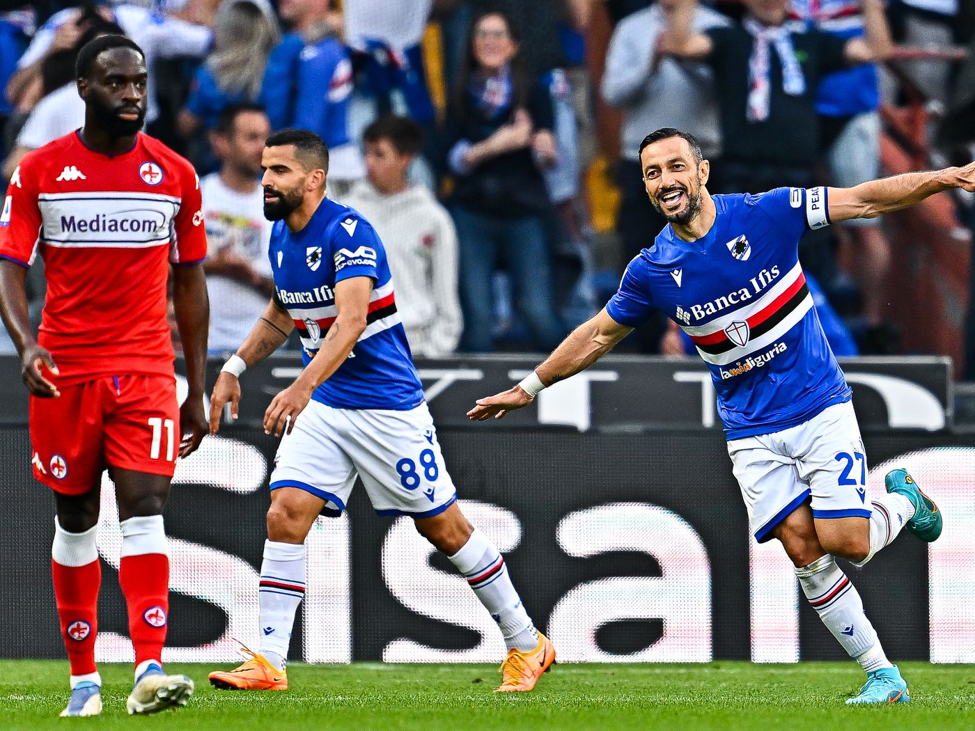 Phong độ Sampdoria thời gian qua