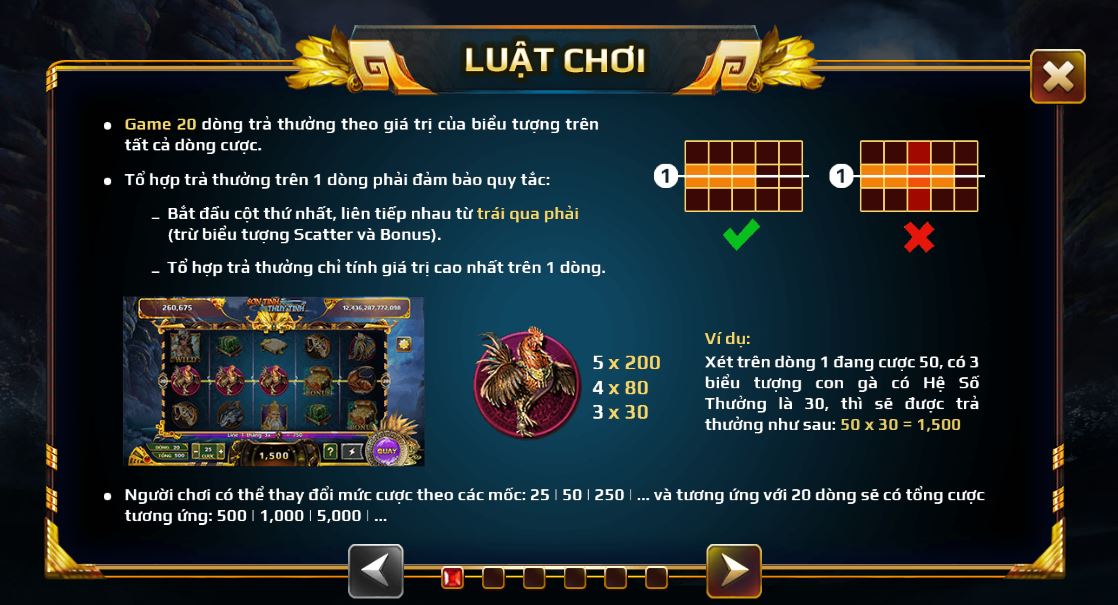 Anh em cần nắm rõ luật nổ hũ Sơn Tinh Thủy Tinh tại UK88 vip