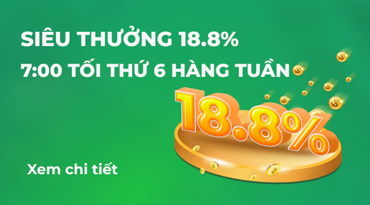 Ưu đãi hấp dẫn vào mỗi tối thứ sáu hàng tuần