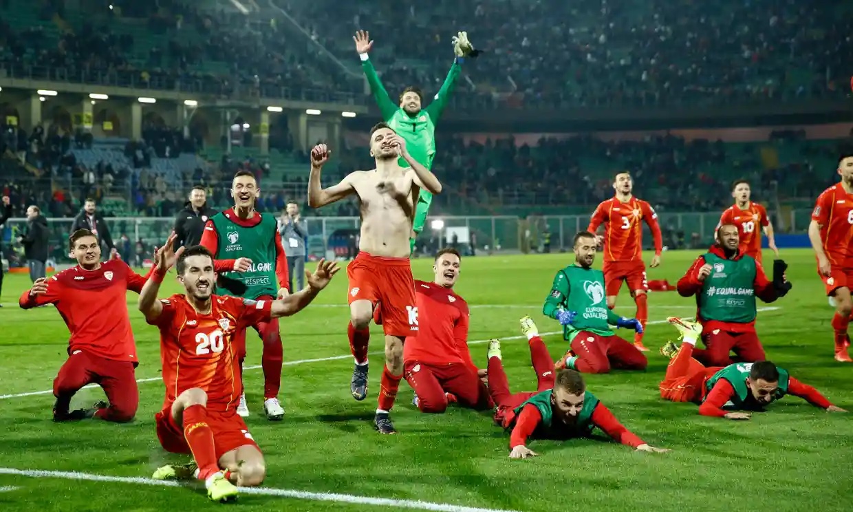 Bắc Macedonia không được đánh giá cao ở trận đấu này