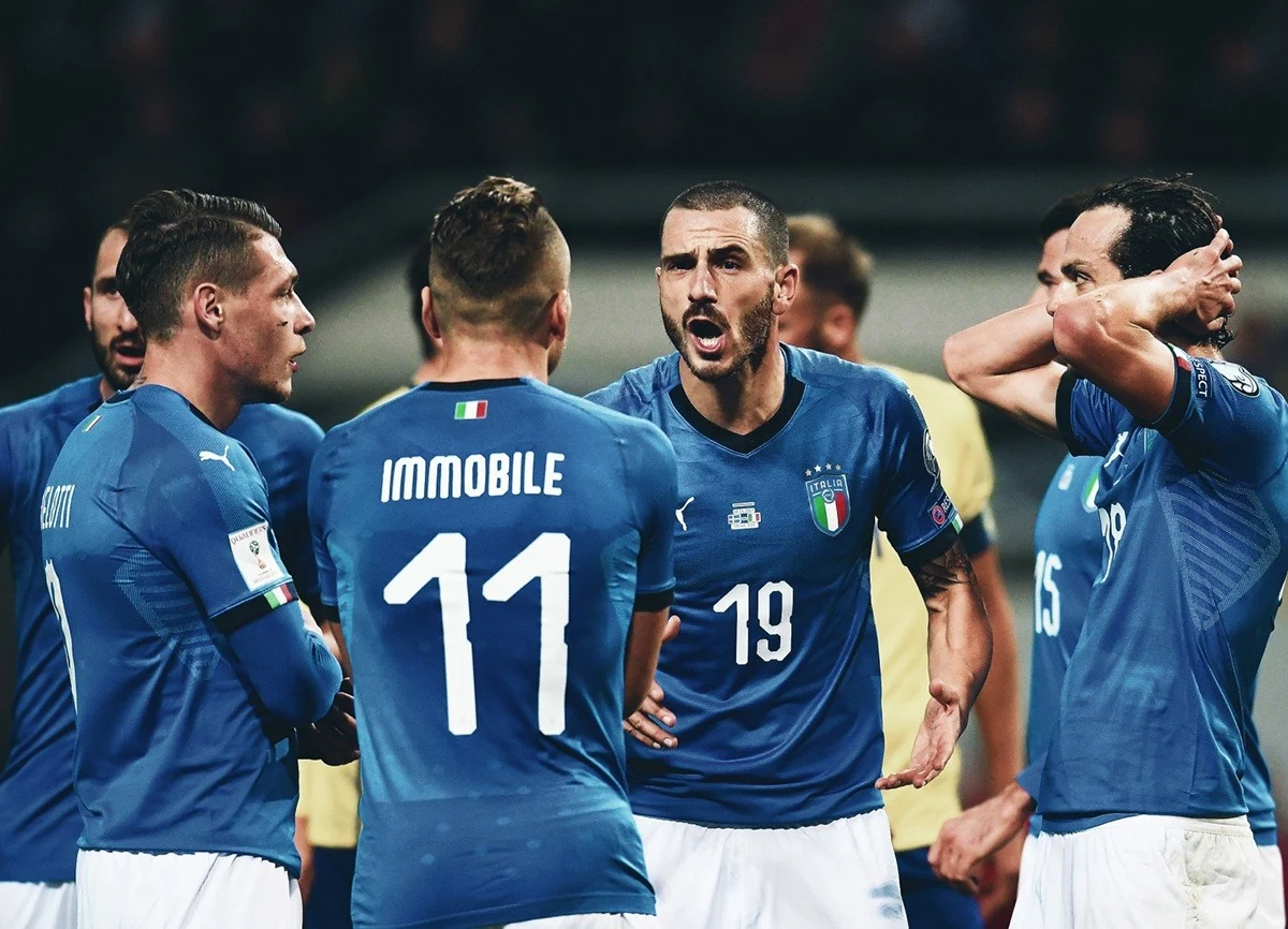 Phong độ thời gian qua của đội tuyển Italia